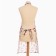 Apron Ethel "Santa Claus" 60x70cm, 100% cotton, reps 210 g/m2