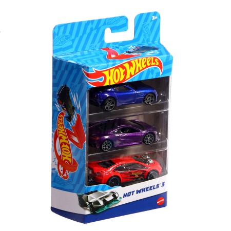 Набор машинок Hot Wheels, в наборе - 3 шт, МИКС-11