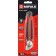Knife Mirax 09128, rubberized, with a screw latch, 18 mm