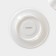 Coffee steam porcelain Magistro Crotone, 2 objects: a cup 100 ml, a saucer d = 15 cm, white color