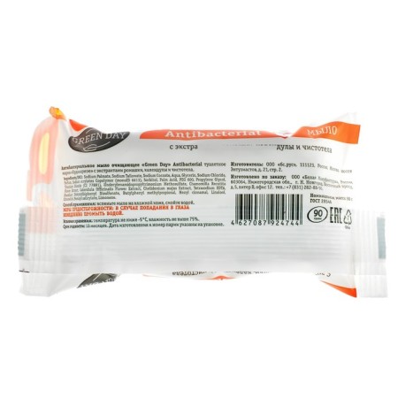 Antibacterial soap Green Day, purifying, 90g-2