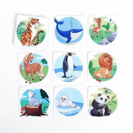 Board game "Memo. Moms and kids ", 28 cards, 3+-3