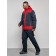 Male ski suit, size 52, dark blue color