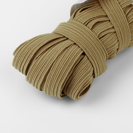Blessing gum, 10 mm, 10 ± 1 m, mustard color No. 130-1
