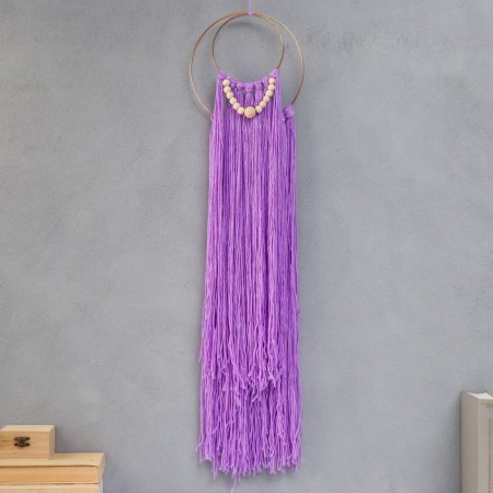 Panel wall textile "Boho" purple