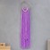 Panel wall textile "Boho" purple