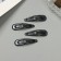 Invisibility for hair "Hadley" (set 4 pcs) 5 cm, black