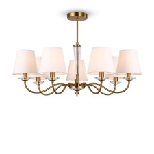 Charya FR2027PL-07BS OSBORN, 790x790x490 mm, E14, 7x40W, brass color
