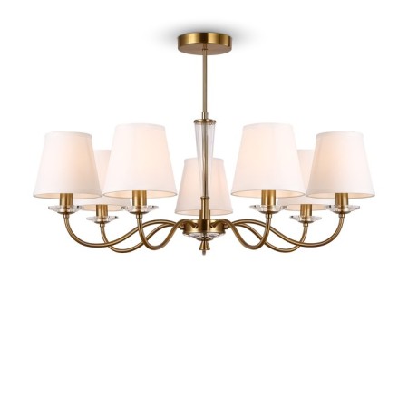 Charya FR2027PL-07BS OSBORN, 790x790x490 mm, E14, 7x40W, brass color