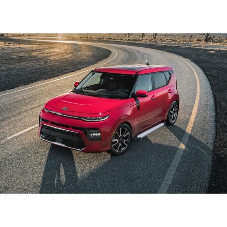Silver threshold "Silver" Rival, Kia Soul, Kia Seltos 2019-n., With fasteners, f180al.2805.1-1
