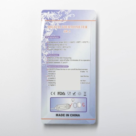 Thermometer (thermal canopy) electronic on batteries, in the case-5