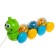 Catcam on the rope "Funny worm"