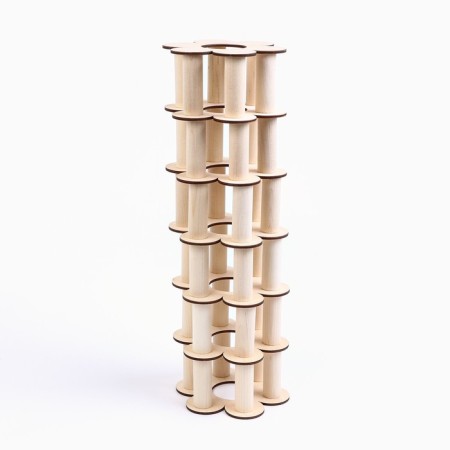 The falling tower "Floors" 18x15.5x6.5 cm-2