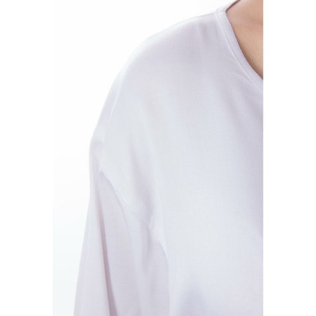 Female blouse, size 44, white color-1