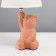 Table lamp "Misha" 1x40W E14 orange 19.5x19.5x36cm