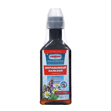 Rinqugerer for the oral cavity Smailin ants balm, forest berries, 250 ml