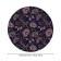 The tablecloth “Eastern mood”, round, oxford, elastic band, size 140x140 cm, diameter 105-120 cm