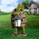 Garden Light "Turtle with a Lantern" 20x18x37cm