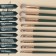 A set of makeup brushes "Lillian", 14 items, a case on the ties, the color is green/gray