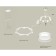 Ambrella Light Acrylic lamp, XR92031603, GX53 LED 12 W, white sand, white matte