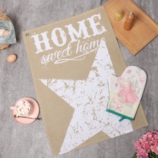 Kit Kitchen Home mittens 20x28cm, waffle towel 35x60cm