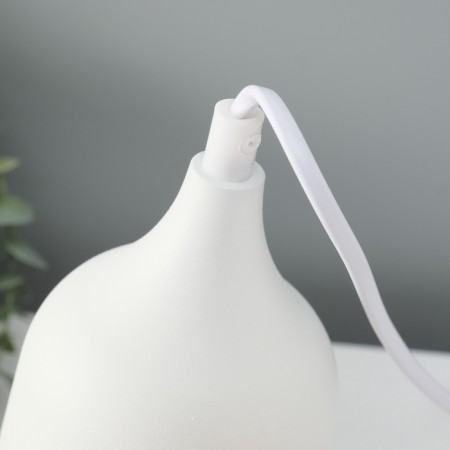 Table lamp "Prestige" 1x40W E27 White 13x12x24cm-7