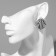 Earrings with pearls "pearls" shell, nemo, silver color