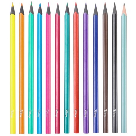 Colored pencils, 12 colors, trihedral, cold heart-3