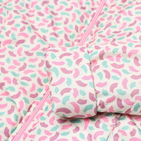 Jacket for girls, milk/paints, height 110-116 cm-9