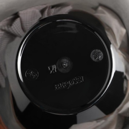 Rondo salad bowl, 1 l, black color-3