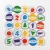Board game "Logic chains. Colors and shapes ", 3+