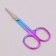 Scissors are manicure, straight, narrow, 8.8 cm, chameleon color