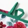 Kitchen set 2 pr. Dolyana rose grab 17*17cm, mittens-output 26*16 cm, 100%p/e
