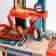 A set of tools, game "Super" in a suitcase with a table, Avengers