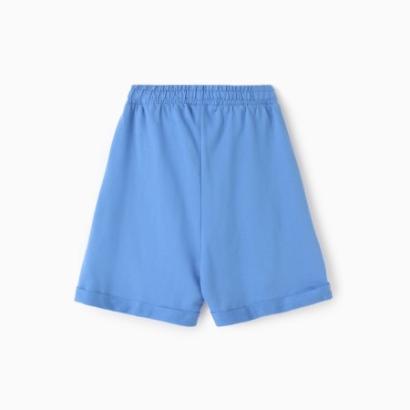 Women's shorts, blue color, size 46-2