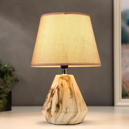 Table lamp 16254/1BG E14 40W Beige 23x23x35 cm Risalux-1