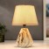 Table lamp 16254/1BG E14 40W Beige 23x23x35 cm Risalux