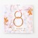 Notepad 10x10 cm, 16 liters “March 8. Flower »Mix