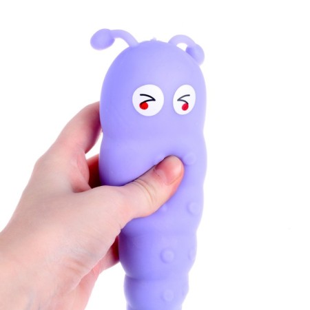 Мялка «Гусеница», цвета МИКС-3