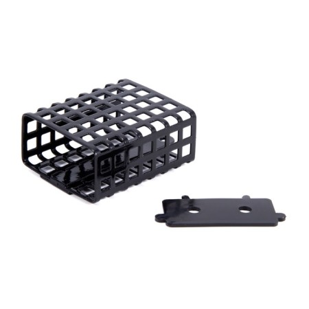 Feeding feeder Yaman rectangular 30 g, metal, removable plastic bottom, packaging 10 pcs. 106948-4