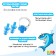 Swiming Swim Shark swimming: nasal clamp, beryushi, blue color