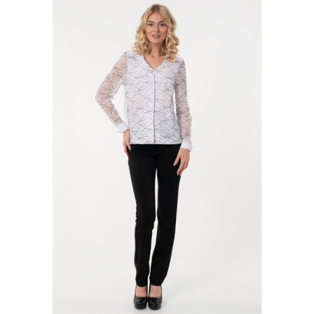 Female jacket, size 42, white color-11