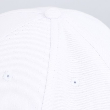 Women's cap "cat", white color, rr 56-6
