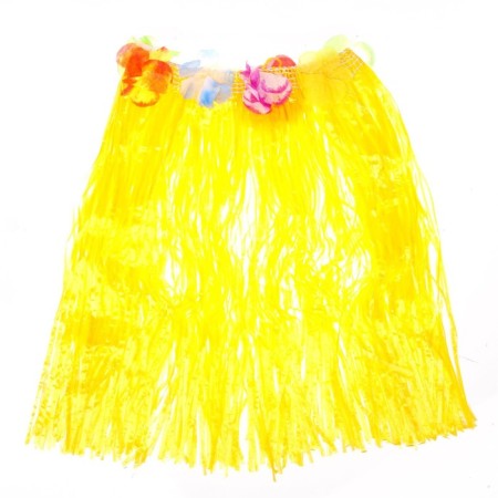 Hawaiian skirt, color 40 cm, mix-5