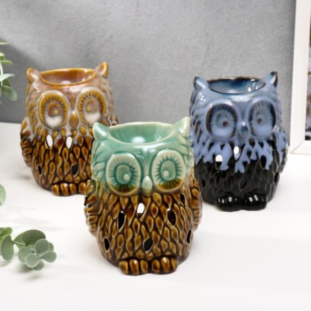Aroma lamp "Eagle owl" mix 9x9x11.5 cm