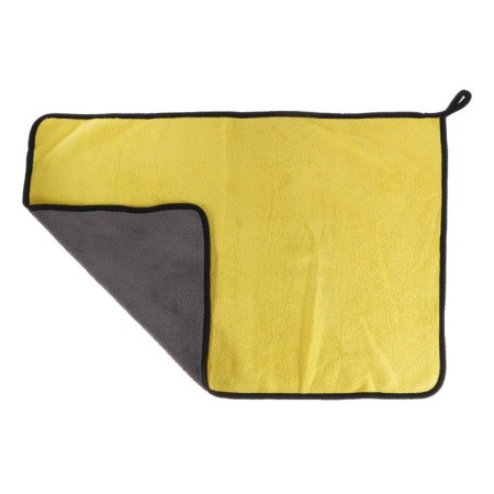 A car for washing cars, carTage, microfiber, 400 g/m², 40 × 60 sm, yellow-gray-1