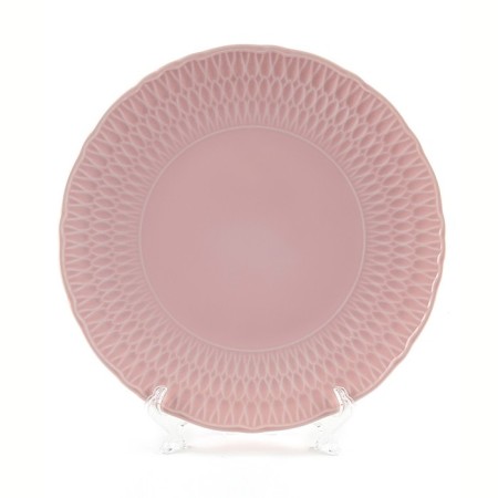 Round Cmielow dish Sofia "Pink glaze", D = 32 cm