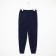 Pants for the boy are laid down, the color is dark blue, height 140 cm