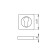 Patch for the cylinder et ZQ SN/CP-3, color matte nickel, chrome