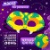 New Year! Carnival set "Cool snake", cape, mask, green color
